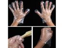 500pcs New Home Disposable Transparent Thin Film PE Gloves Waterproof