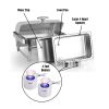 Stainless Steel High Grade Rectangular Clamshell Buffet Stove