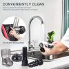 Slow Masticating Juicer Cold Press Extractor Stainless Steel Wide Chute 150W