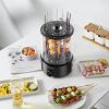 Electric Grill Smokeless Rotating Vertical Rotisserie Oven Barbecue Grill