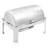 Stainless Steel High Grade Rectangular Clamshell Buffet Stove