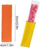24 Pack Neoprene Freezer Pop Sleeve Ice Pop Sleeve Popsicle Holders BPA-Free for Kids Party Drink - 8 Colors