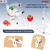 Premium Electric Meat Grinder Food Processor and 4 Titanium Blades, 12 Cup 2.2Qt Glass Strong Bowl