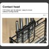 Three layer seasoning rack kitchen seasoning bottle storage rack household multifunctional installation free folding seasoning rack