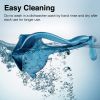 Manual Citrus Juicer, Heavy Duty Hand Press Lemon Squeezer, Metal Aluminum Alloy Juice Squeezer for Lime Orange Apple Fruit (Blue)