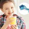 Manual Citrus Juicer, Heavy Duty Hand Press Lemon Squeezer, Metal Aluminum Alloy Juice Squeezer for Lime Orange Apple Fruit (Blue)