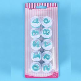 Cake Decorating Tools Alphabet Fondant Cake Stamp Silicone Mold Letters Biscuit Fondant Mold Baking (size: 3)