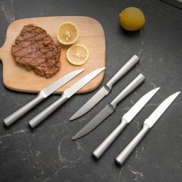16-Piece Stainless Stee Kitchen Knife Set with Sharpener (Color: as show)