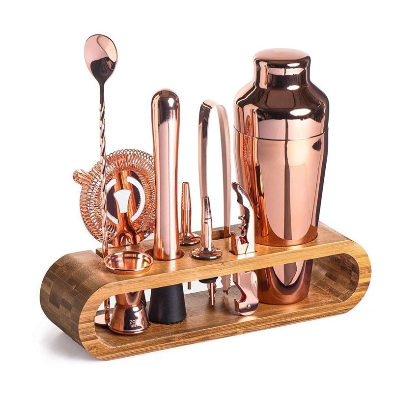 Bar Tools Cocktail Making 10-in-1 Cocktail Shaker Set Kit Bar Tools Cocktail Making 10-in-1 Cocktail Shaker Set Kit