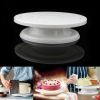 28cm Round Anti-Skid Rotating Stand Platform Cake Turn Table DIY Decor Tool