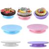28cm Round Anti-Skid Rotating Stand Platform Cake Turn Table DIY Decor Tool