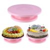 28cm Round Anti-Skid Rotating Stand Platform Cake Turn Table DIY Decor Tool