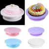 28cm Round Anti-Skid Rotating Stand Platform Cake Turn Table DIY Decor Tool