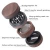 Amazon Top Selling Spice Grinder Custom Aluminum Zinc Alloy Material Smoking Tobacco Herb Grinder with Magnetic Closure