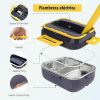 1.5L 40W Electric Lunch Box Food Warmer Leak proof Portable Food Heater for Home Car